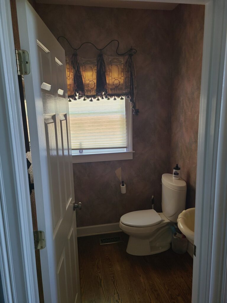 Original powder room