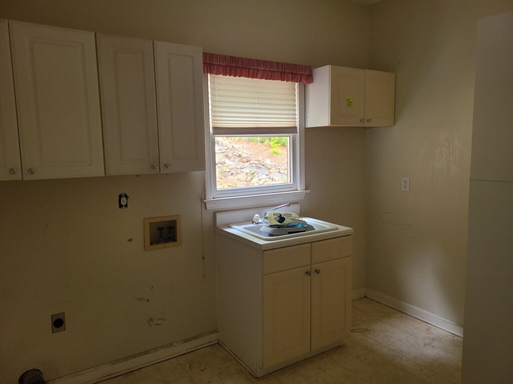 Original laundry room